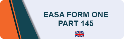 EASA Form 1 Part 145 - Maintenance